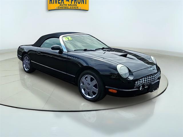 Black 2002 Ford Thunderbird Convertible Rear-Wheel Drive Automatic