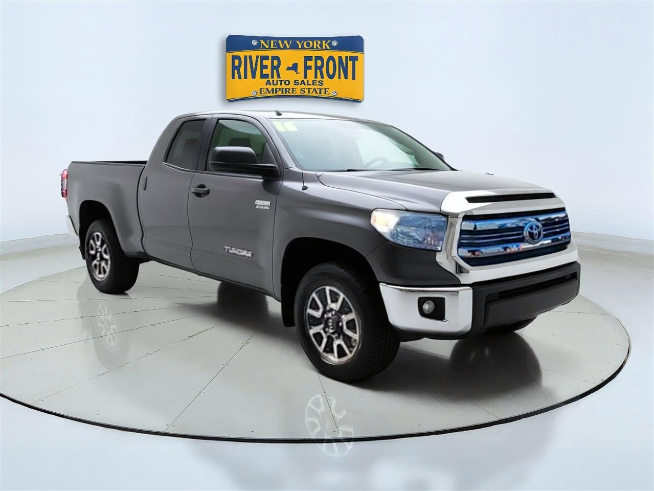 Gray 2016 Toyota Tundra Pickup Truck Four-Wheel Drive Automatic