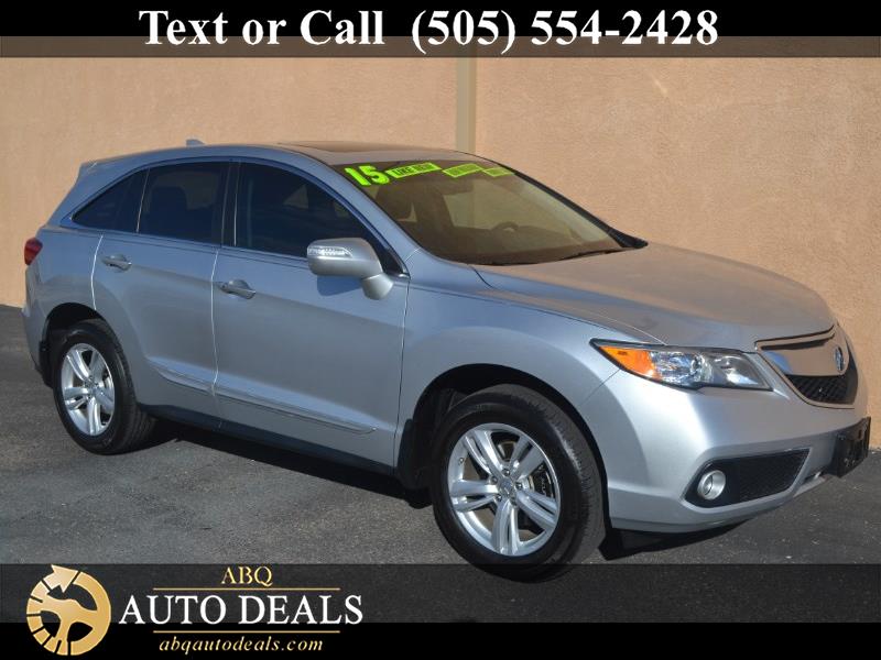 Used 2015 Acura Rdx 6 Spd At Awd W Technology Package For Sale In Albuquerque Nm 87107 Abq Auto Deals