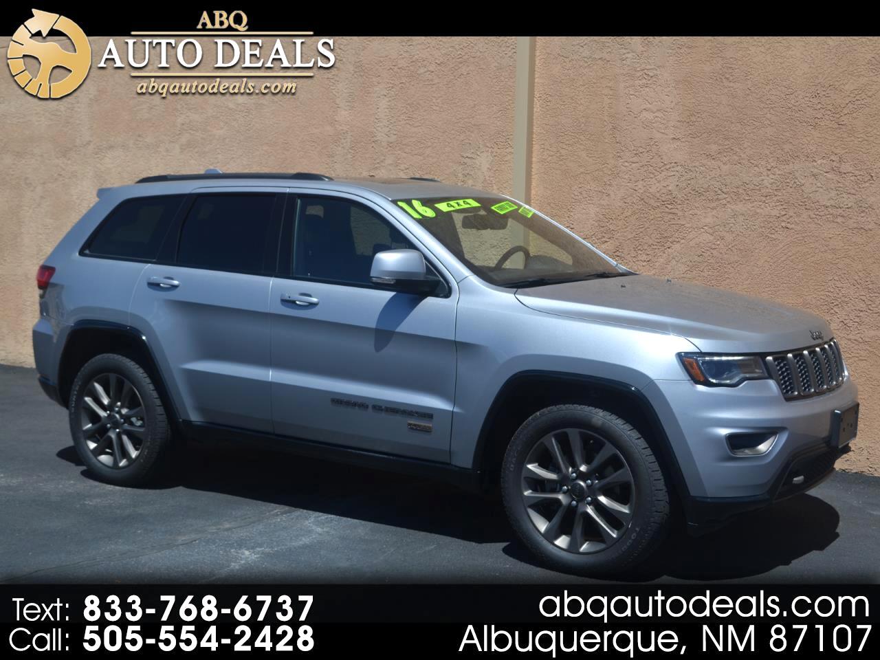 Jeep Grand Cherokee 4WD 4dr Limited 75th Anniversary 2016