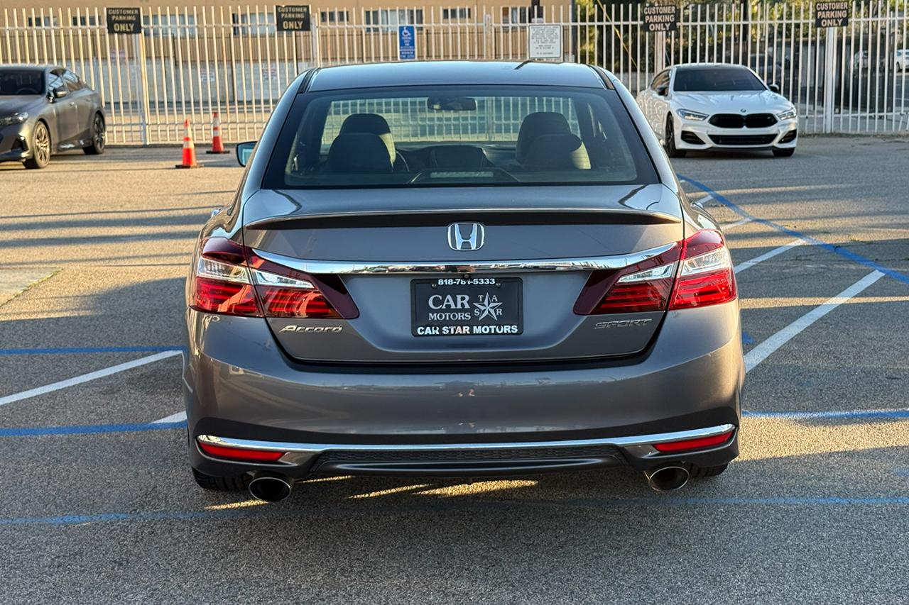 Honda Accord Sport Sedan CVT 2016