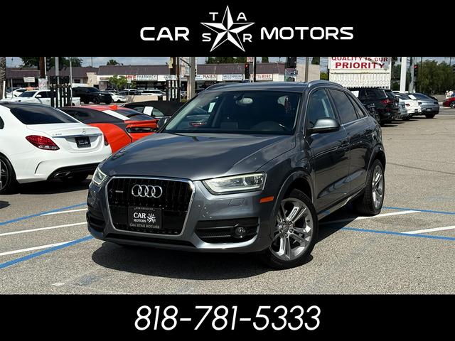 Gray 2015 Audi Q3 2.0T quattro Prestige SUV / Crossover All-Wheel Drive 6-Speed Automatic