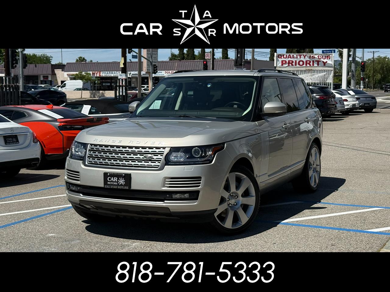 Land Rover Range Rover 5.0L V8 Supercharged 2014