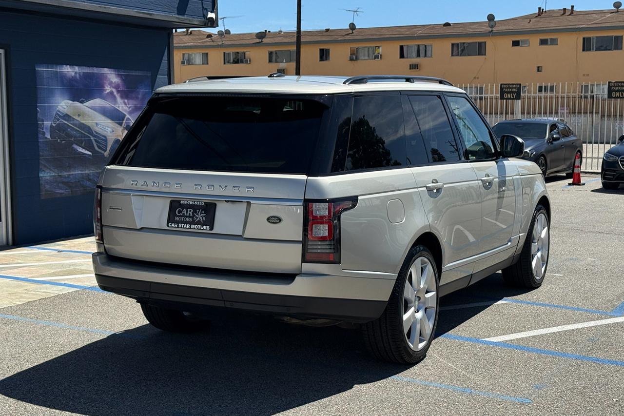 Land Rover Range Rover 5.0L V8 Supercharged 2014