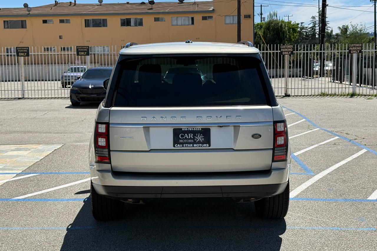 Land Rover Range Rover 5.0L V8 Supercharged 2014