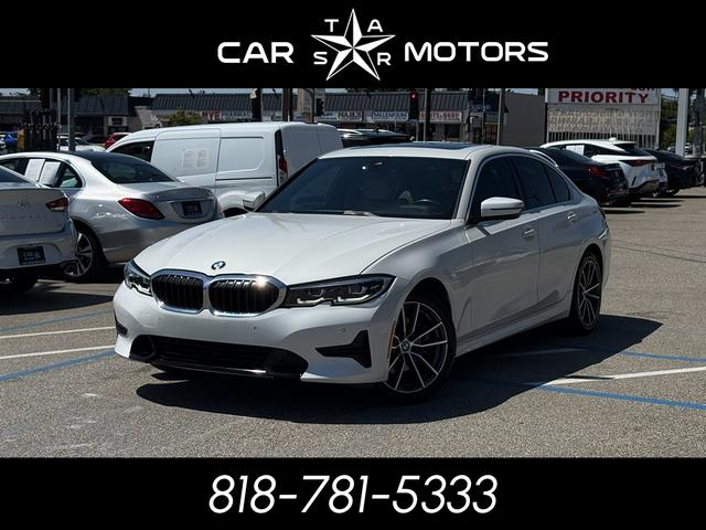 White 2022 BMW 3 Series Sedan Rear-Wheel Drive 8-Speed Automatic