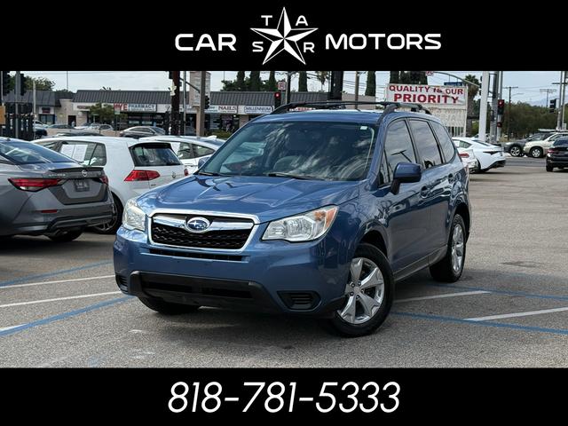Blue 2015 Subaru Forester SUV / Crossover All-Wheel Drive Continuously Variable Transmission