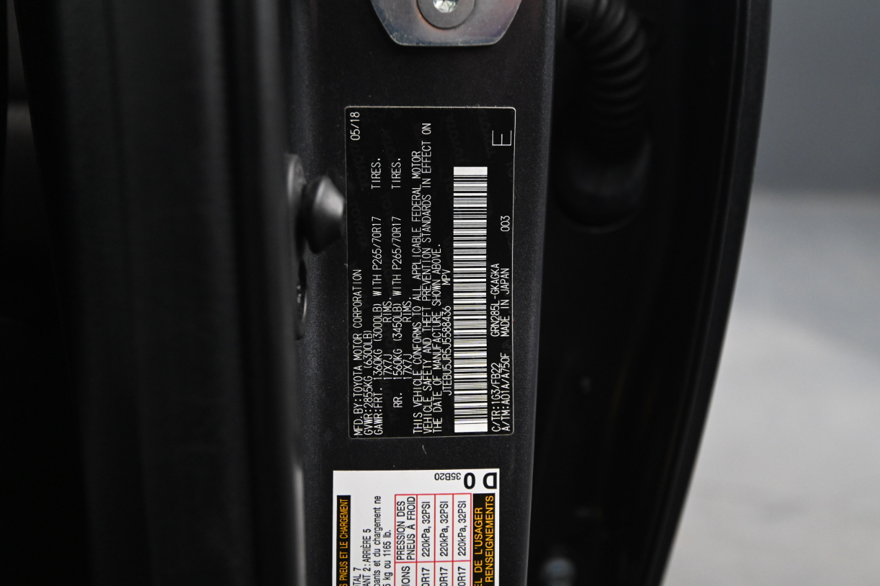 Toyota 4Runner SR5 4WD (Natl) 2018