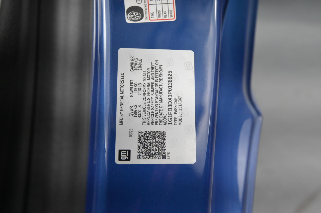 Chevrolet Camaro 1LT Convertible 8A 2023 Chevrolet Camaro 1LT Convertible 8A 2023