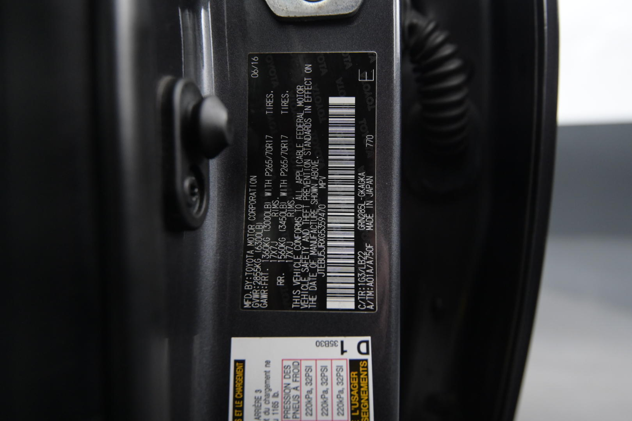 Toyota 4Runner 4WD 4dr V6 SR5 Premium (Natl) 2016