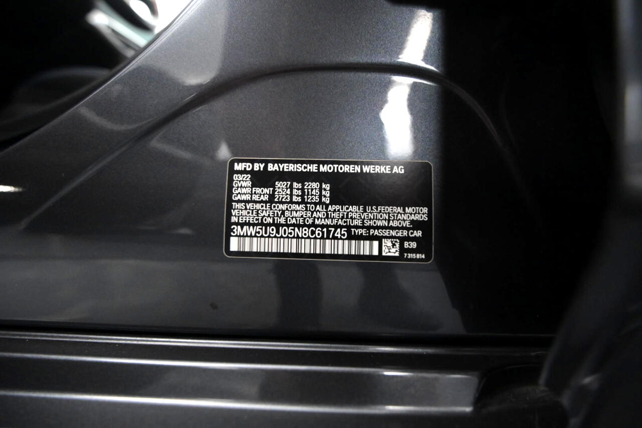 BMW 3 Series M340i xDrive Sedan North America 2022