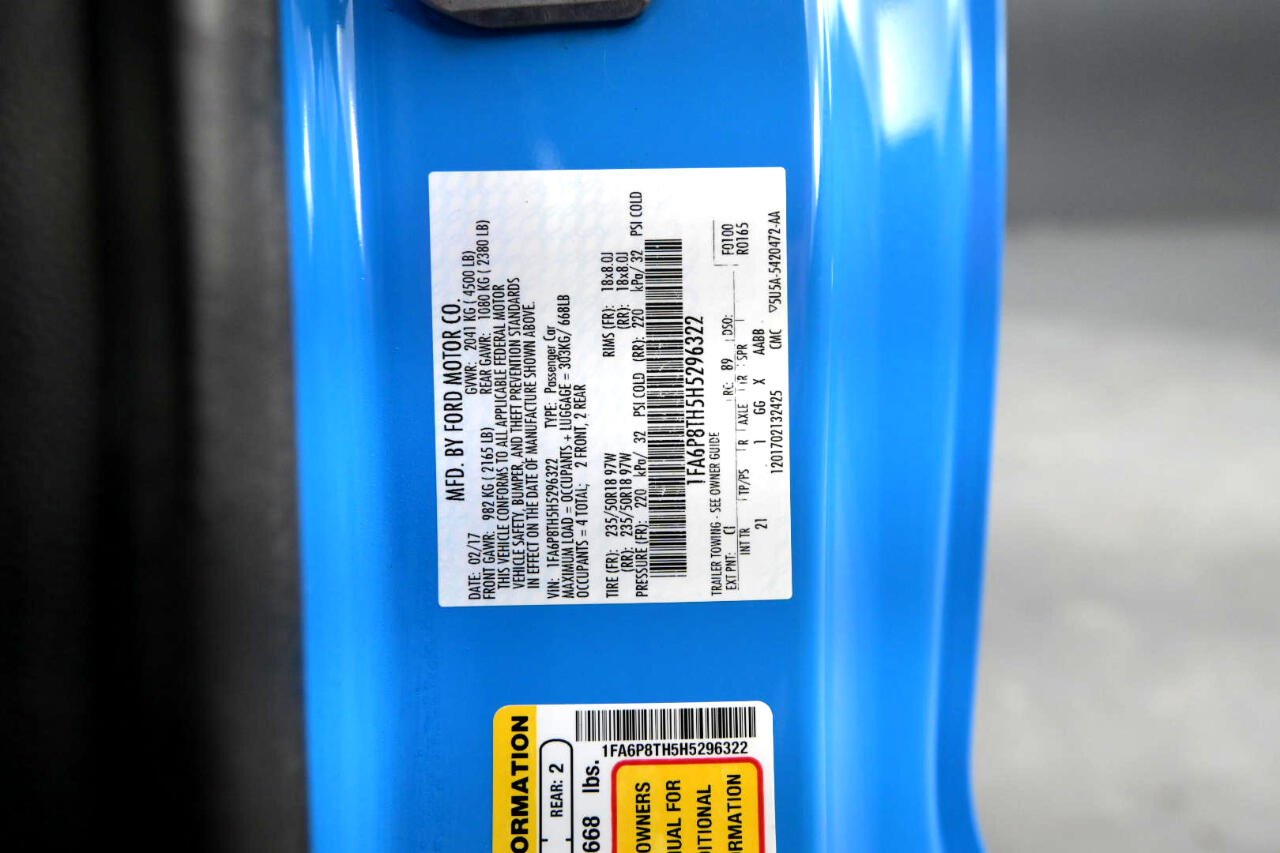 Ford Mustang EcoBoost Fastback 2017