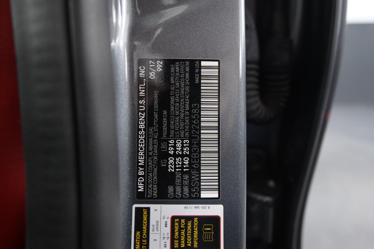 Mercedes-Benz C-Class AMG C 43 4MATIC Sedan 2017