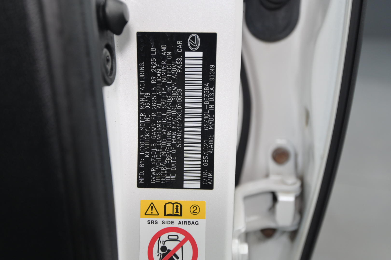 Lexus ES ES 350 FWD 2019