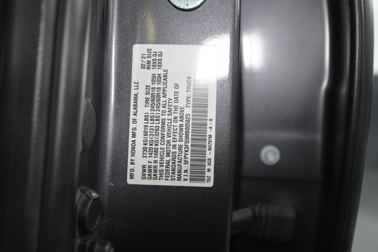 Honda Ridgeline RTL AWD 2021