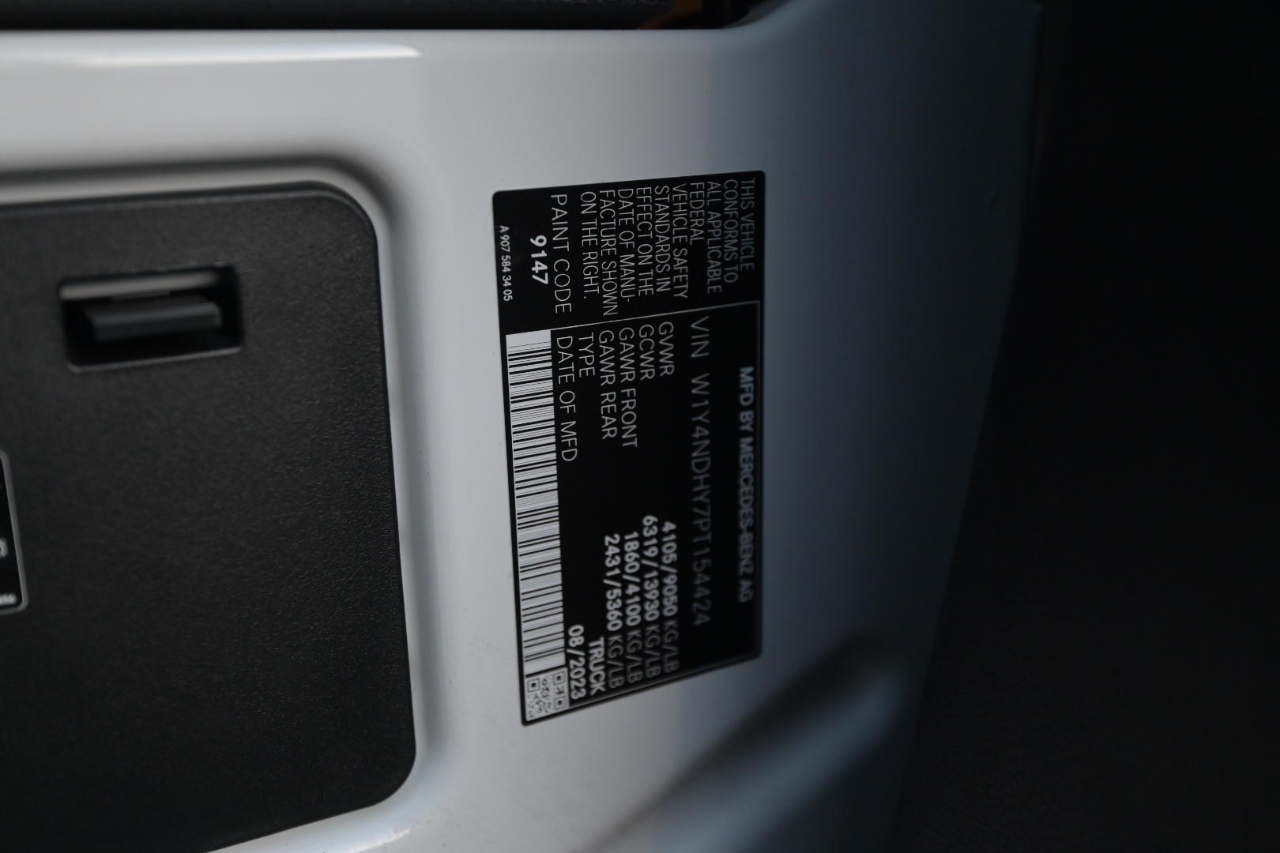 Mercedes-Benz Sprinter Cargo Van 2500 High Roof I4 Diesel HO 170" Extended RWD 2023