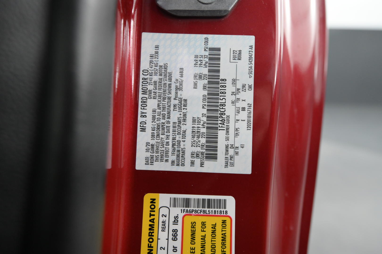 Ford Mustang GT Fastback 2020