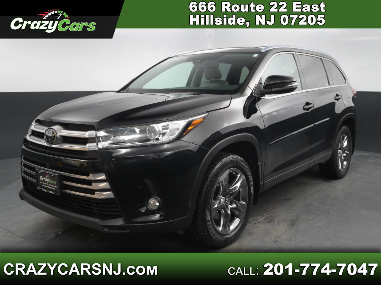 Toyota Highlander Limited V6 AWD (Natl) 2018