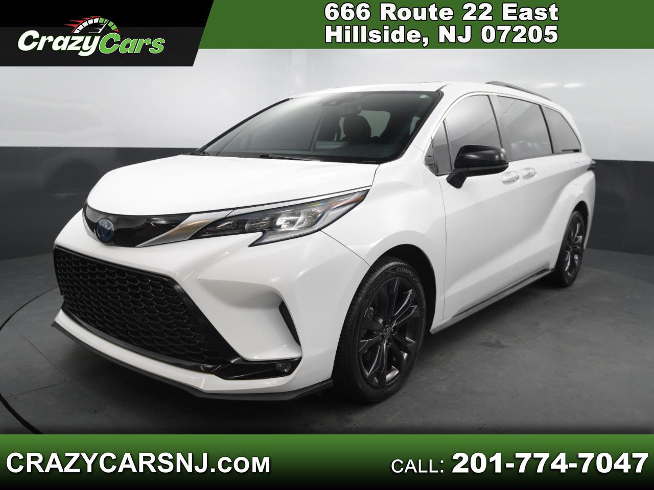 Toyota Sienna XSE FWD 7-Passenger (Natl) 2022
