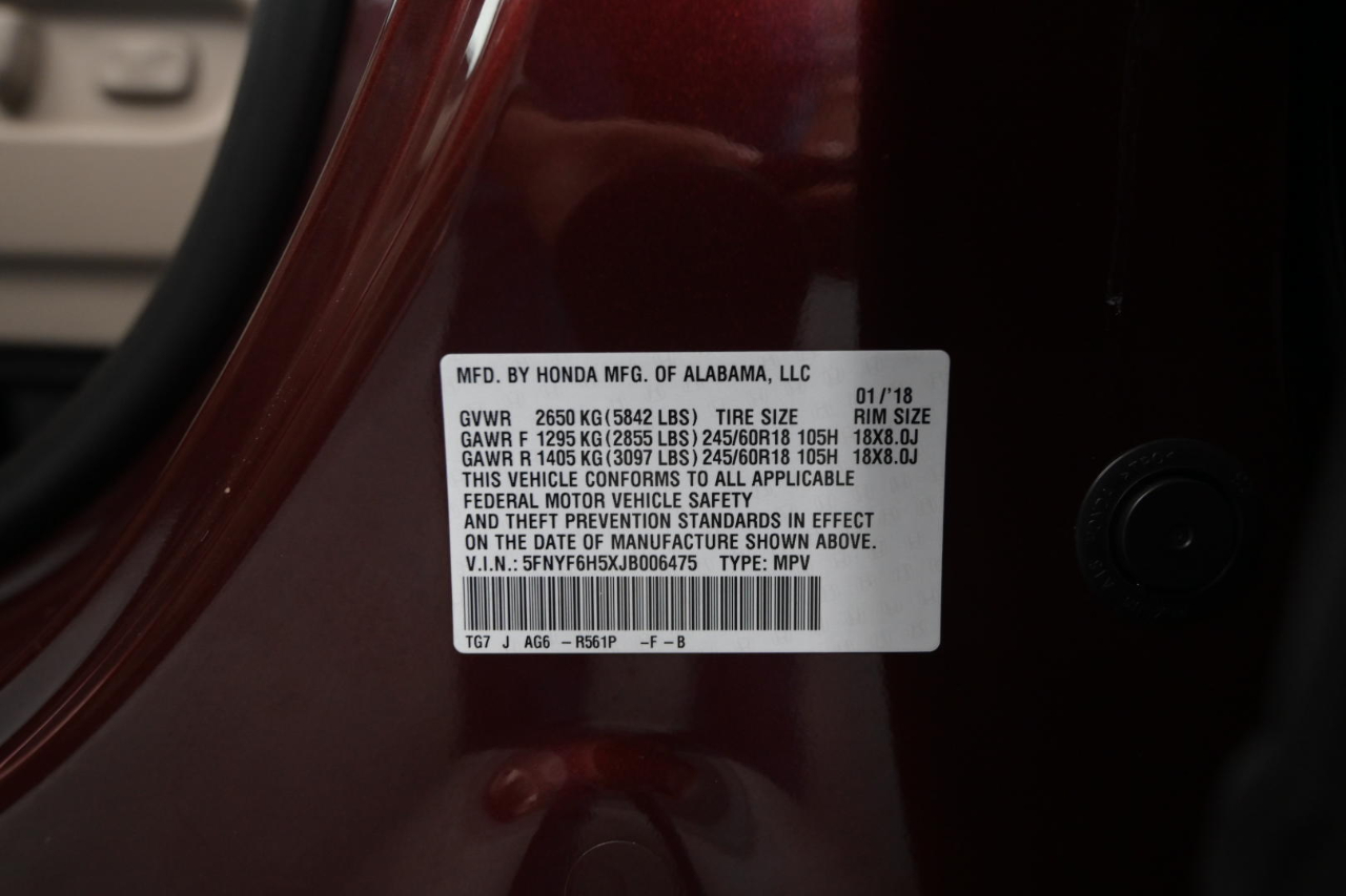 Honda Pilot EX-L AWD 2018