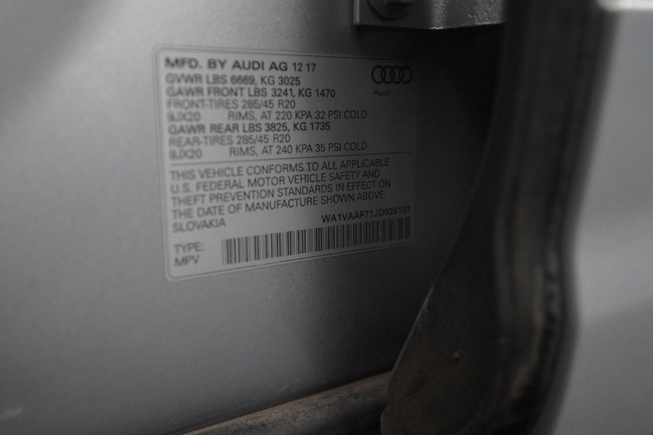 Audi Q7 3.0 TFSI Prestige 2018