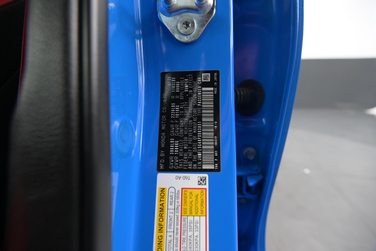 Honda Civic Type R Manual 2023