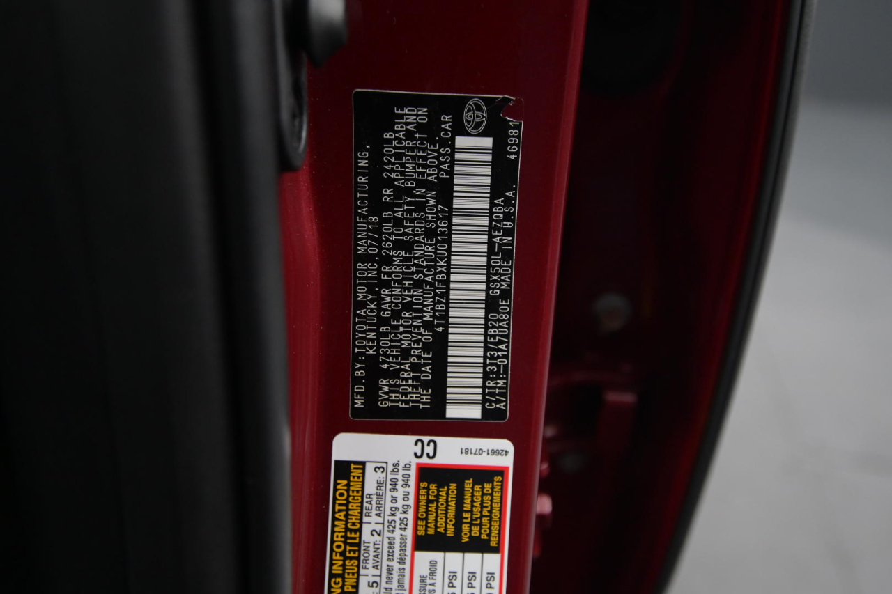 Toyota Avalon XSE 2019