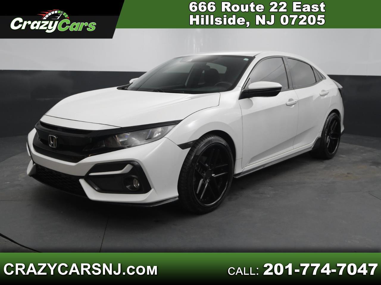 Honda Civic Hatchback Sport Manual 2021