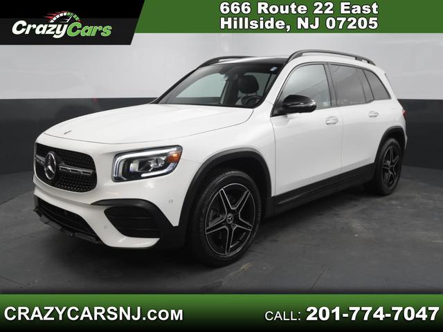 White 2021 Mercedes-Benz GLB 250 4MATIC SUV / Crossover All-Wheel Drive Automatic