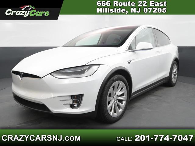 White 2018 Tesla Model X 100D AWD SUV / Crossover All-Wheel Drive Automatic