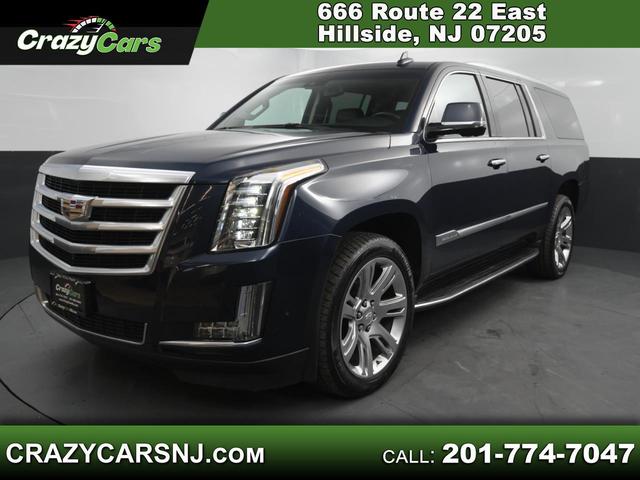 Blue 2019 Cadillac Escalade ESV Luxury 4WD SUV / Crossover Four-Wheel Drive Automatic
