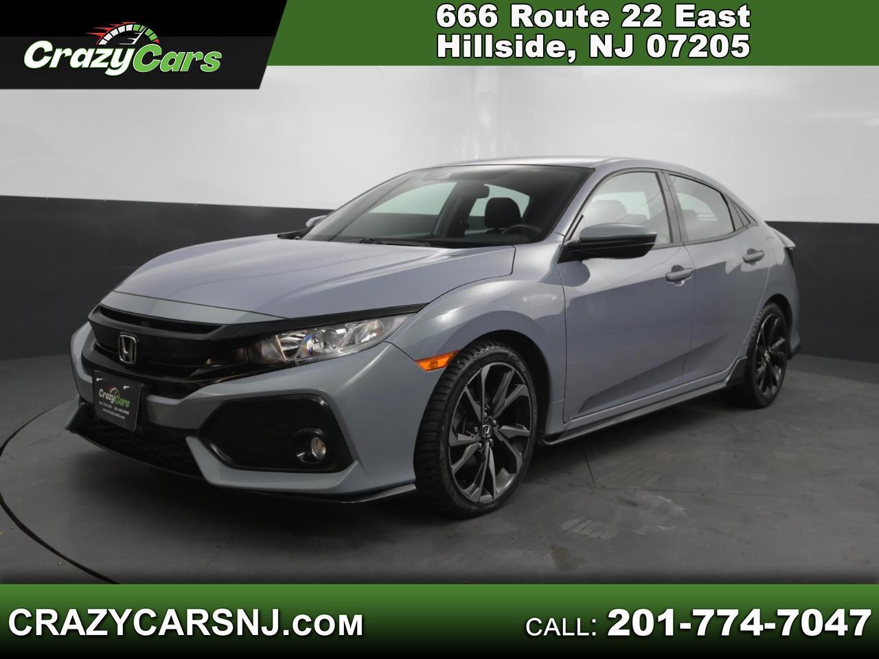2019 Honda Civic Hatchback Sport CVT