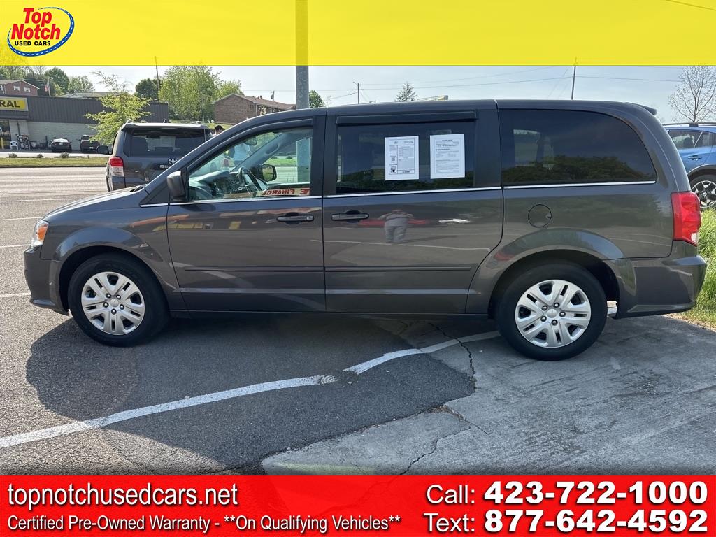 Used 2017 Dodge Grand Caravan SE for Sale in Johnson City TN 37615 Top