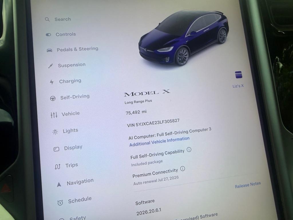 Tesla Model X Long Range 2020