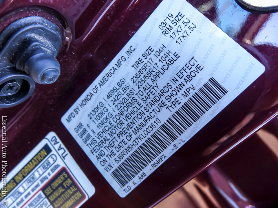 Honda CR-V LX 2WD 2019