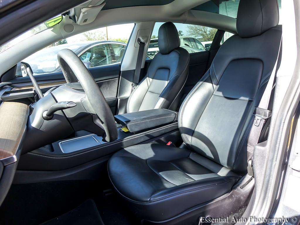 2021 Tesla Model 3 Long Range 4D Sedan AWD - Gray exterior view 6