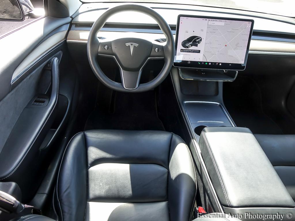 2021 Tesla Model 3 Long Range 4D Sedan AWD - Gray exterior view 11