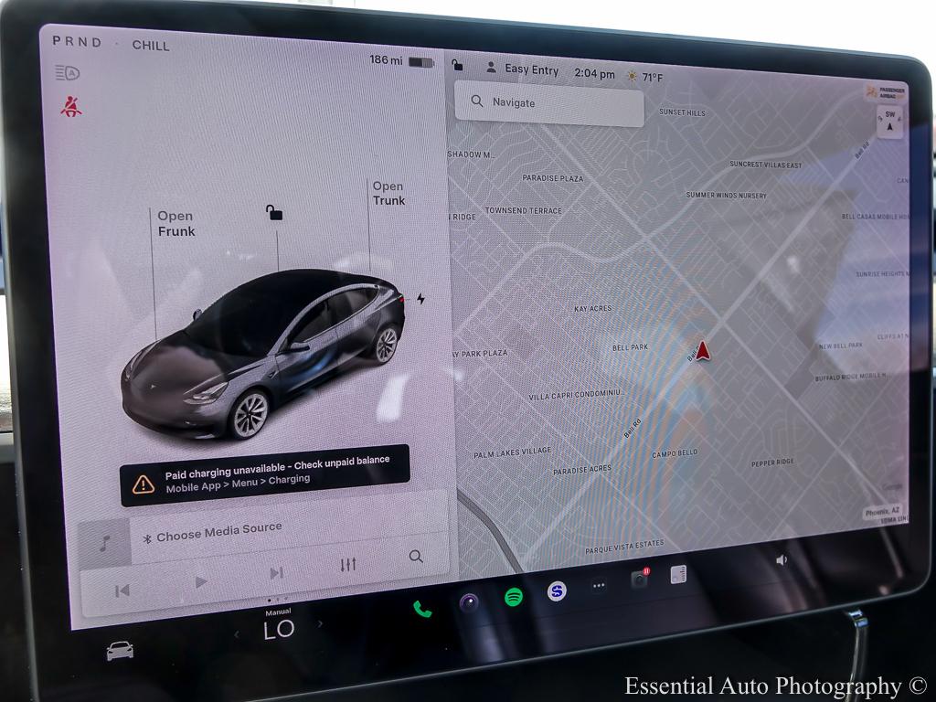 2021 Tesla Model 3 Long Range 4D Sedan AWD - Gray exterior view 12