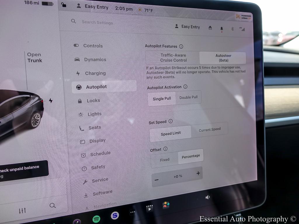 2021 Tesla Model 3 Long Range 4D Sedan AWD - Gray exterior view 16