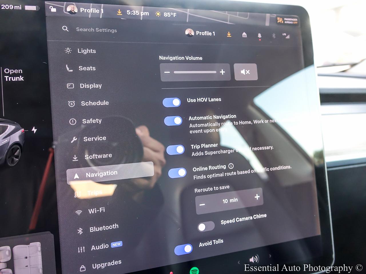 2018 Tesla Model 3 Long Range 4D Sedan AWD - Gray exterior view 20