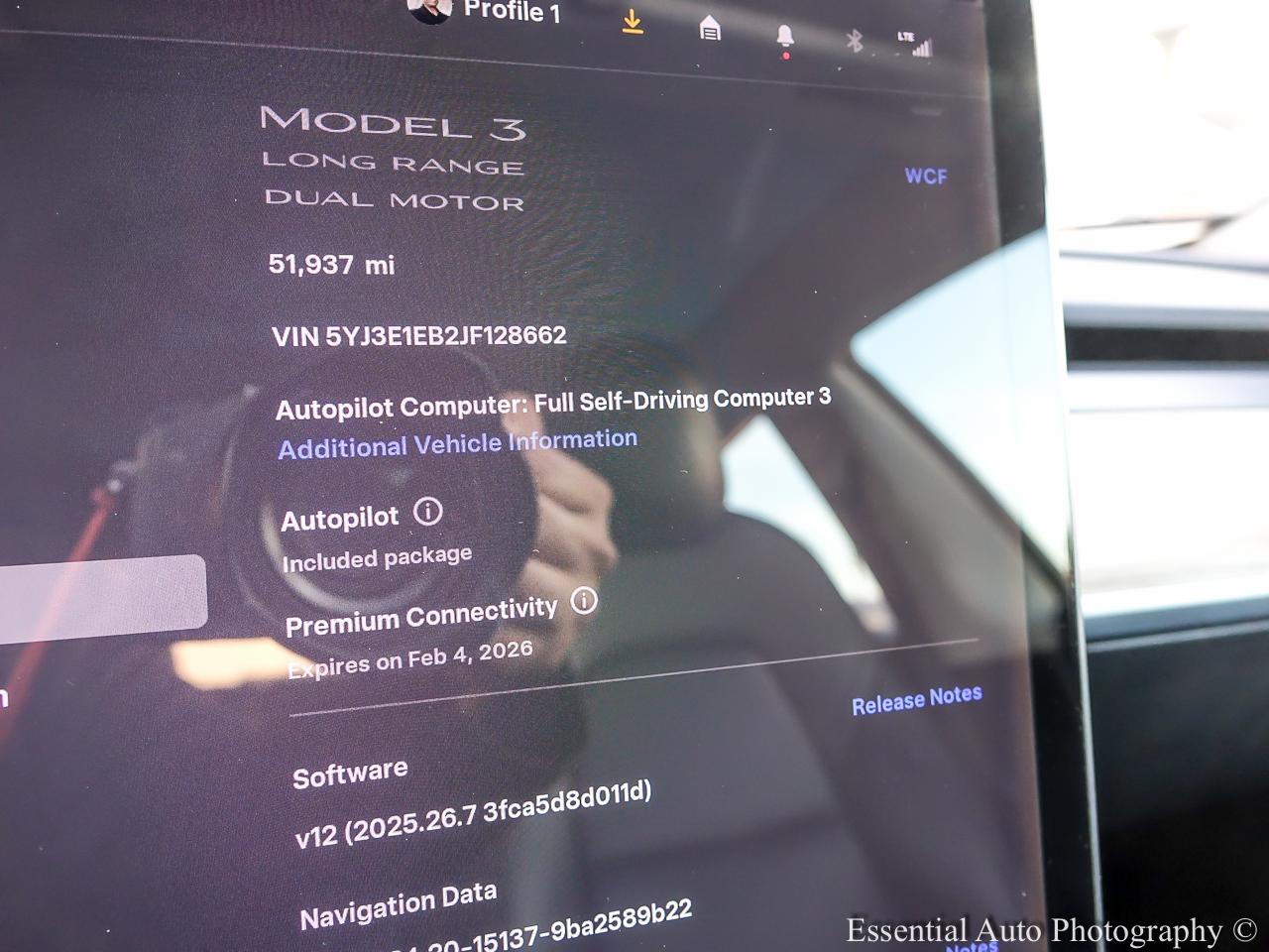 Tesla Model 3 Long Range 4D Sedan AWD 2018