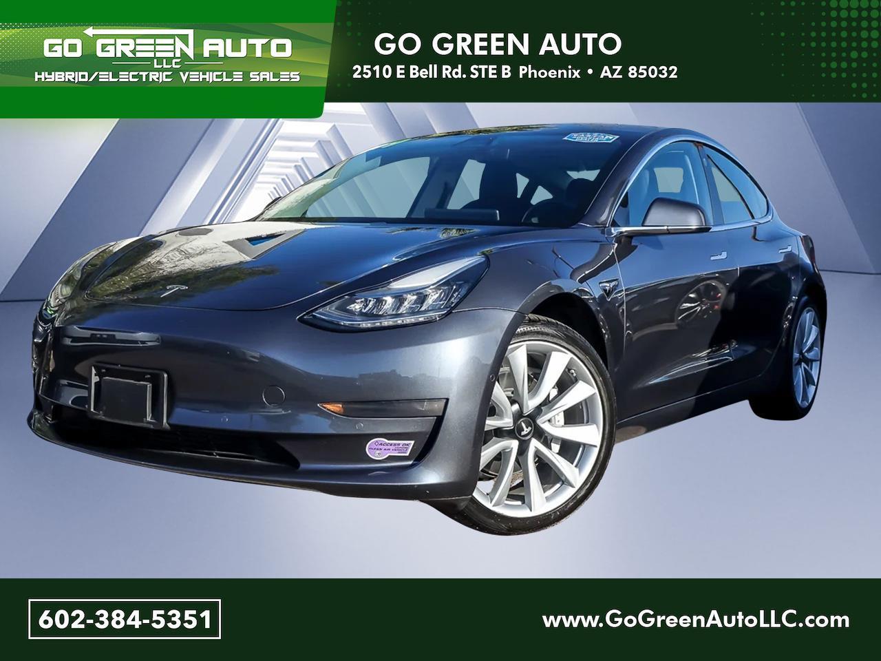 2019 Tesla Model 3 Long Range 4D Sedan AWD