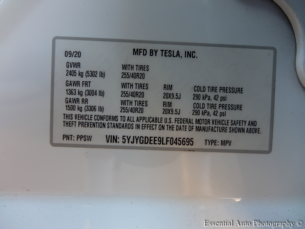 Tesla Model Y Long Range AWD 2020