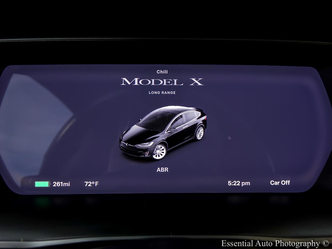 2019 Tesla Model X Long Range 4D SUV AWD - Black exterior view 12