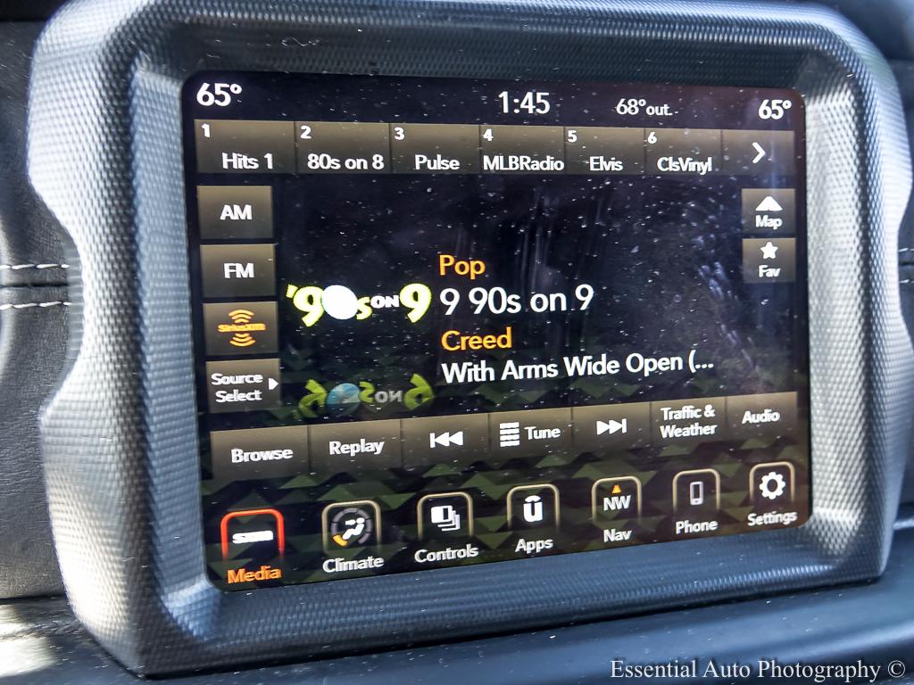 2022 Jeep Wrangler 4xe Unlimited Sahara 4XE 4D SUV 4WD - White exterior view 13