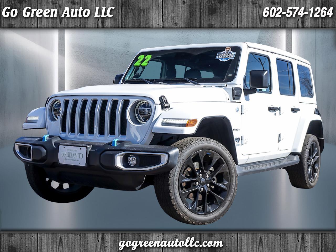 2022 Jeep Wrangler 4xe Unlimited Sahara 4XE 4D SUV 4WD