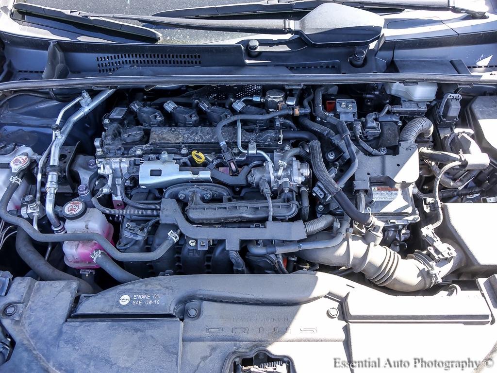 2024 Toyota Prius LE 5D Hatchback - White exterior view 19