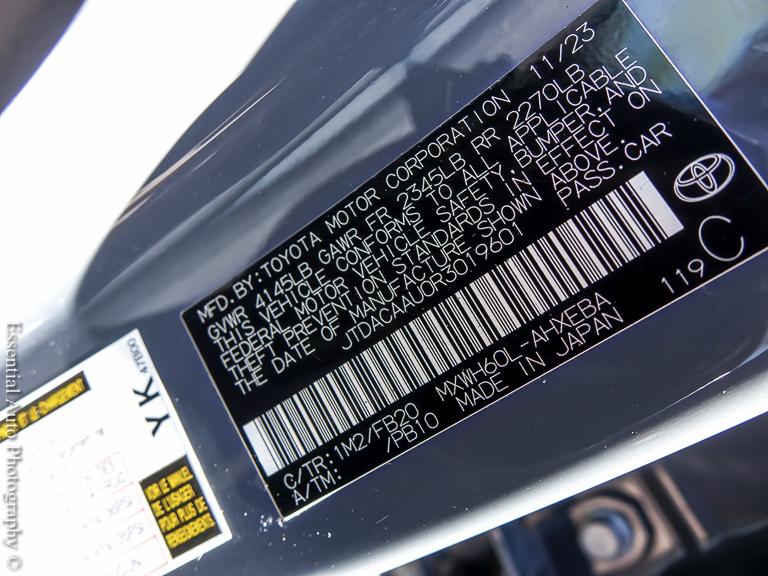 2024 Toyota Prius LE 5D Hatchback - White exterior view 20