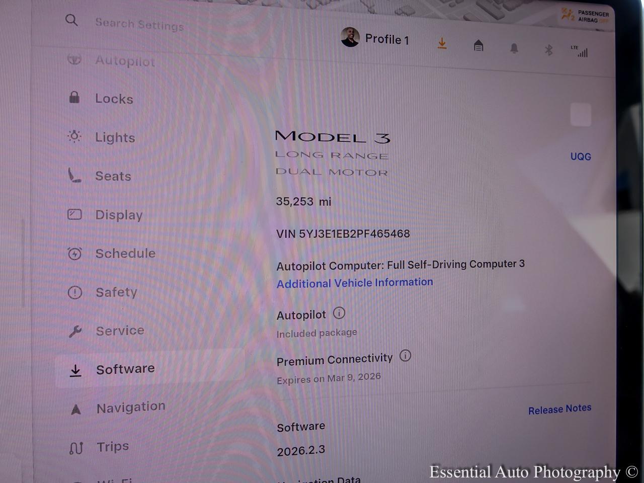 Tesla Model 3 Long Range 4D Sedan AWD 2023
