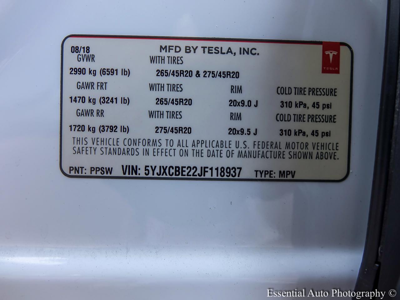 Tesla Model X 75D 2018
